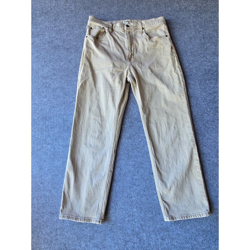 Abercrombie & Fitch Women's Jeans Ankle Straight Ultra High Rise Size Tan 31(12)